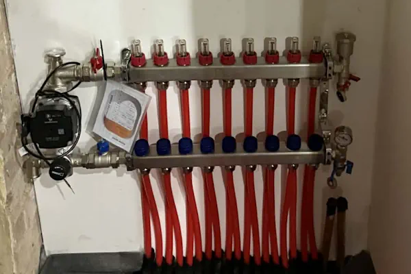 Heating system warm trace ufh britsol