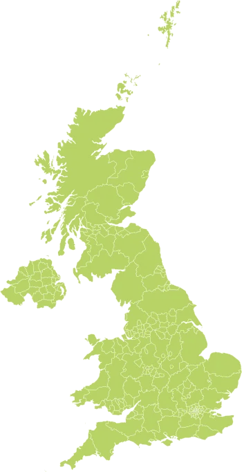 Map of uk